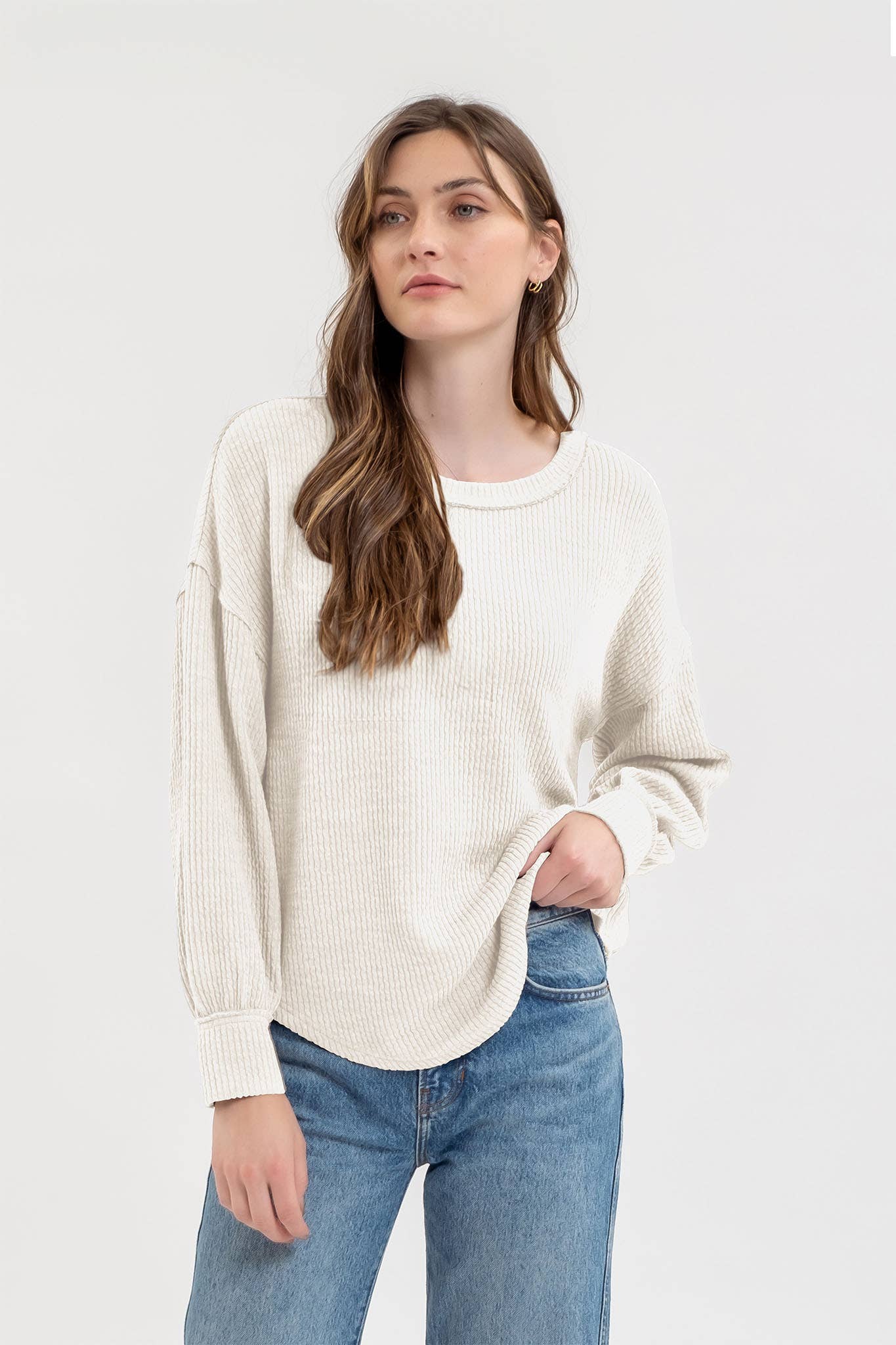 Slouch and Stitch Top