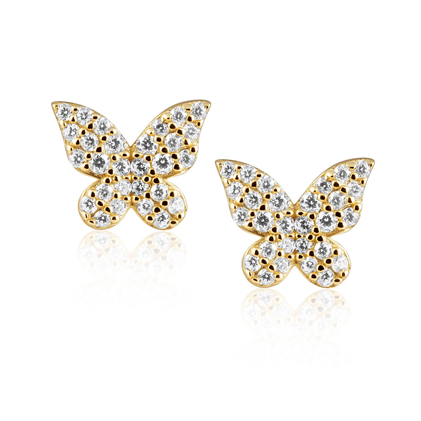 Elsie Pave Butterfly Studs - HERS