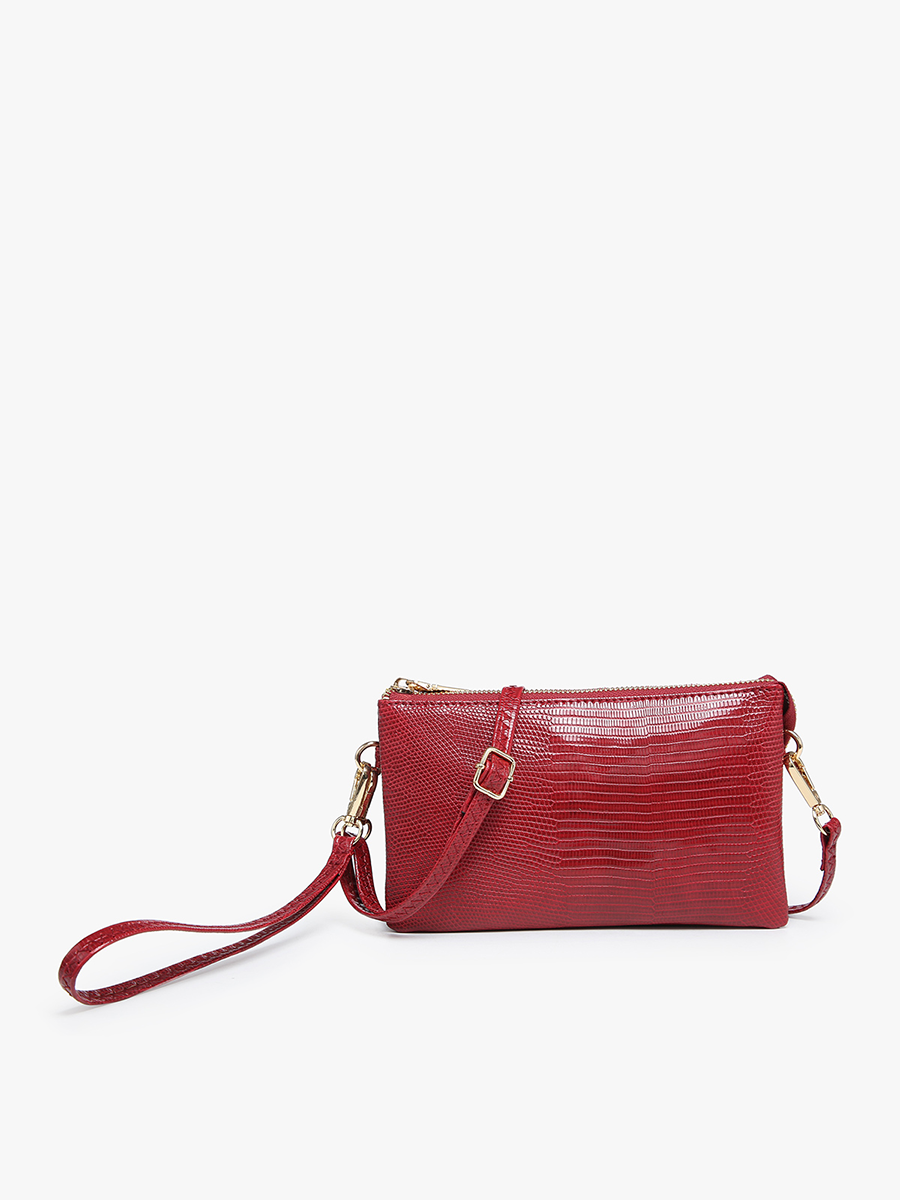 Riley Lizard Crossbody/Wristlet