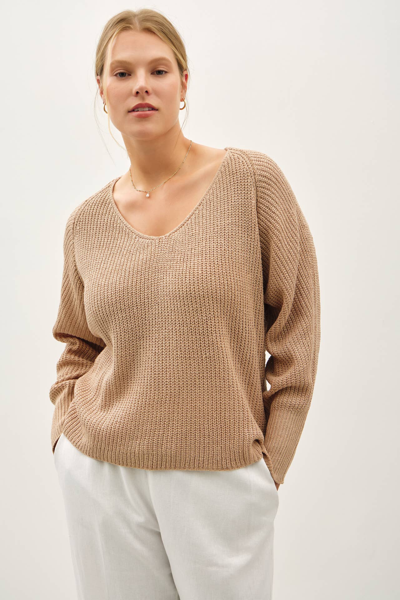 Curvy Raglan Sweater