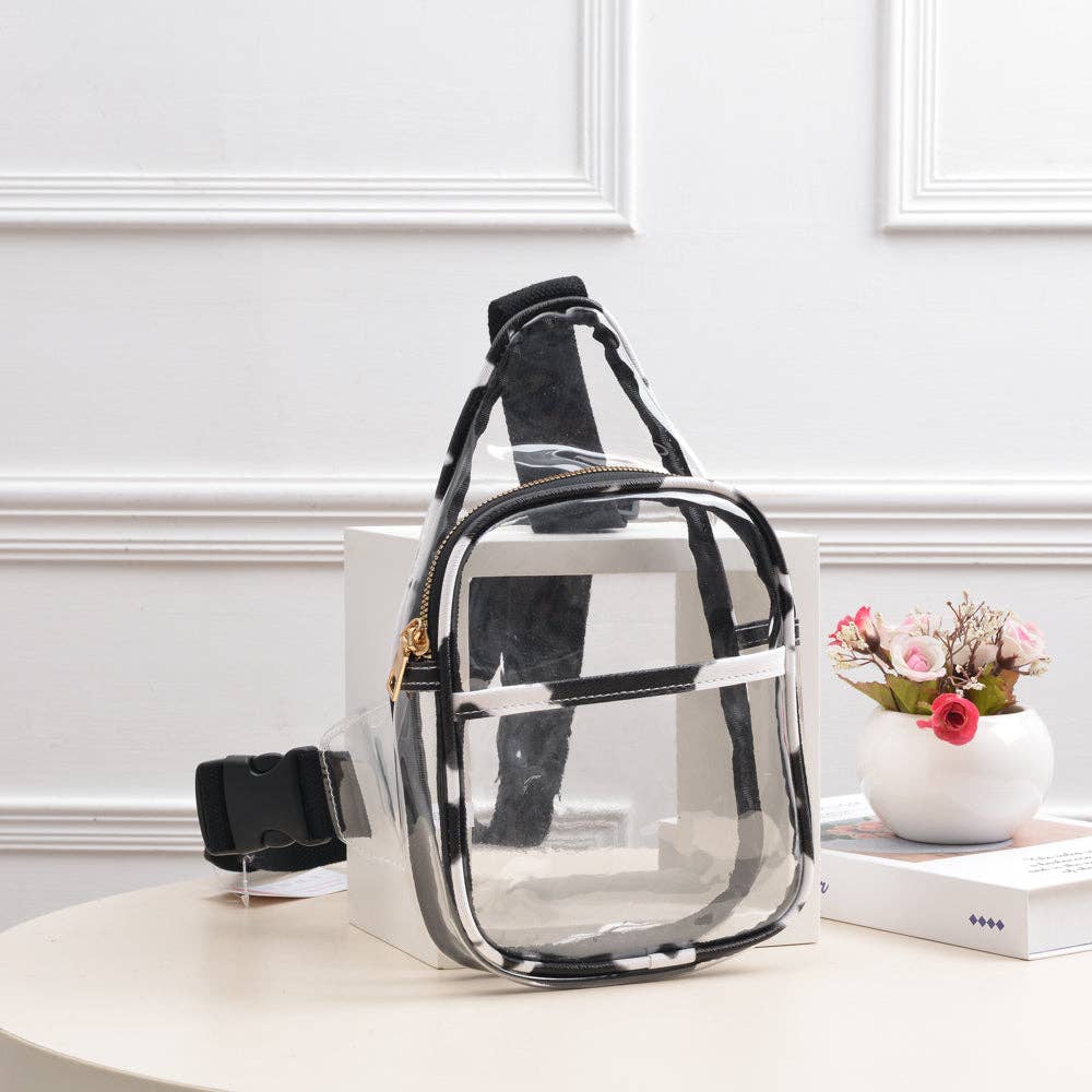 Slim Size Clear Sling Bag