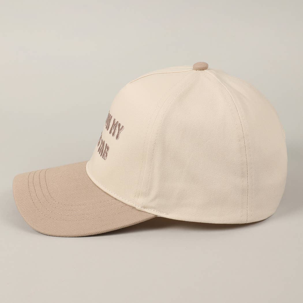 Put It On My Dad's Tab Embroidered Two-Tone Hat