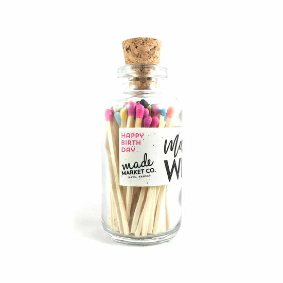 Mini Apothecary Vintage Matches - HERS