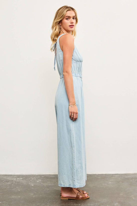 Skyline Chic Denim Jumpsuit