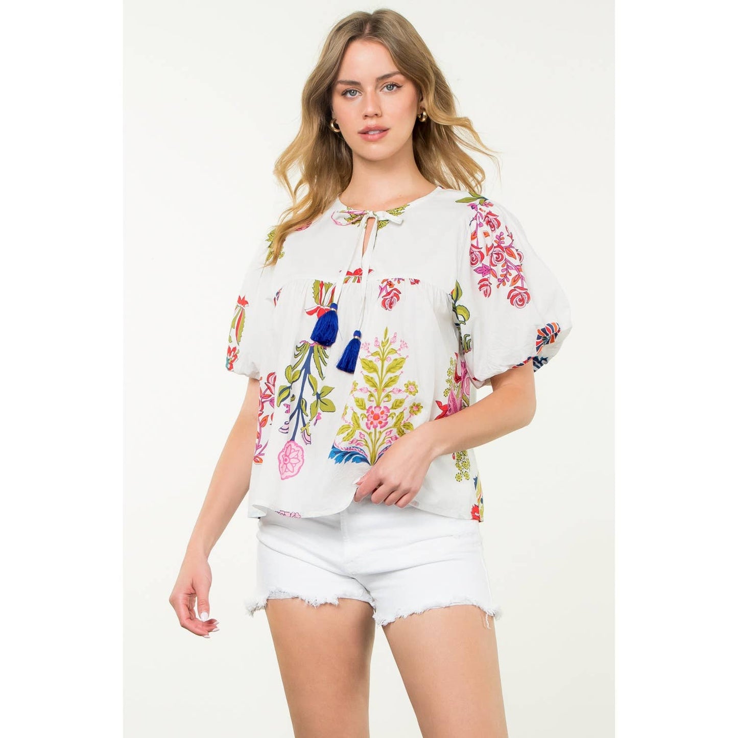 THML Garden Tassel Top