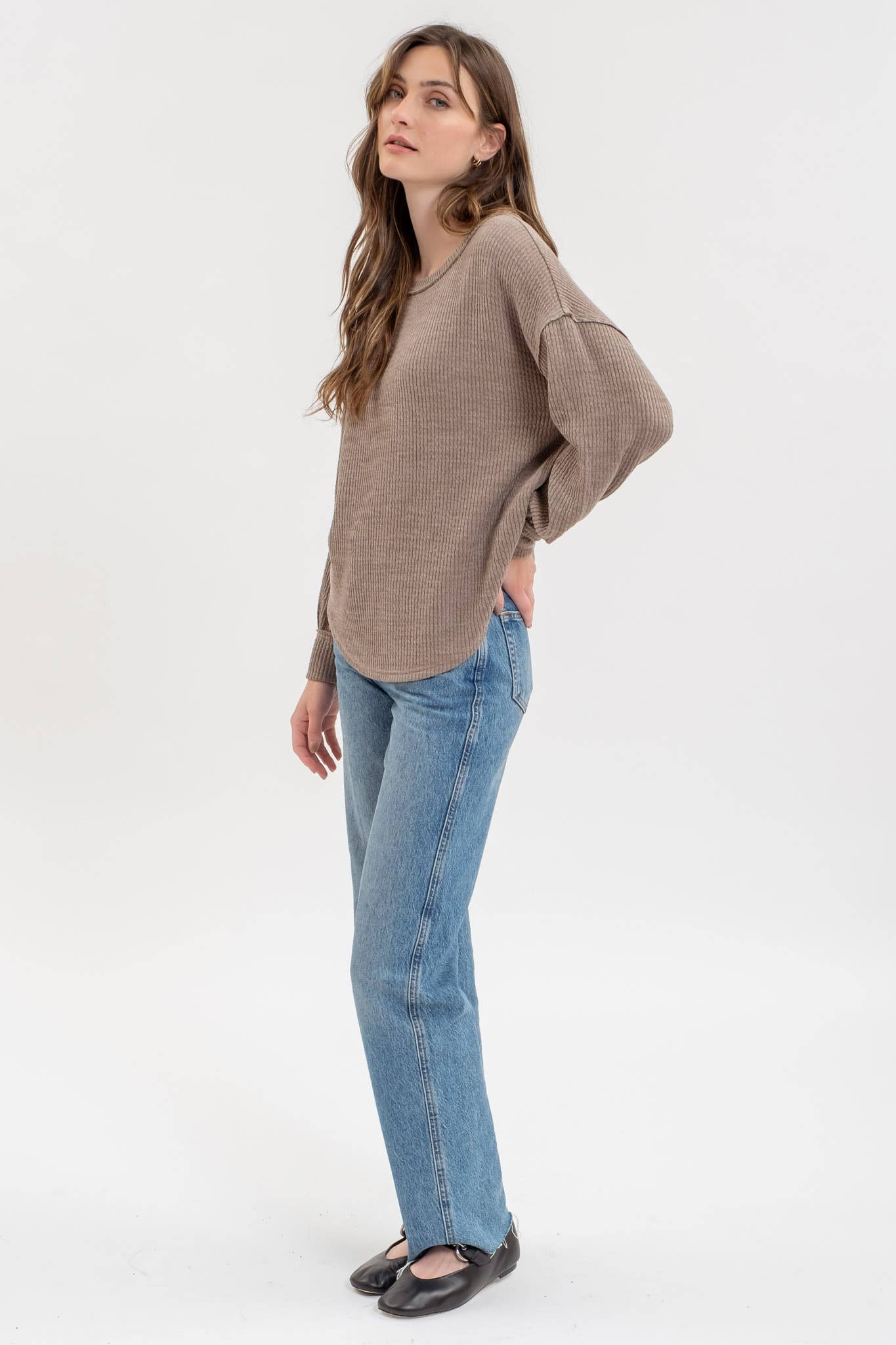 Slouch and Stitch Top