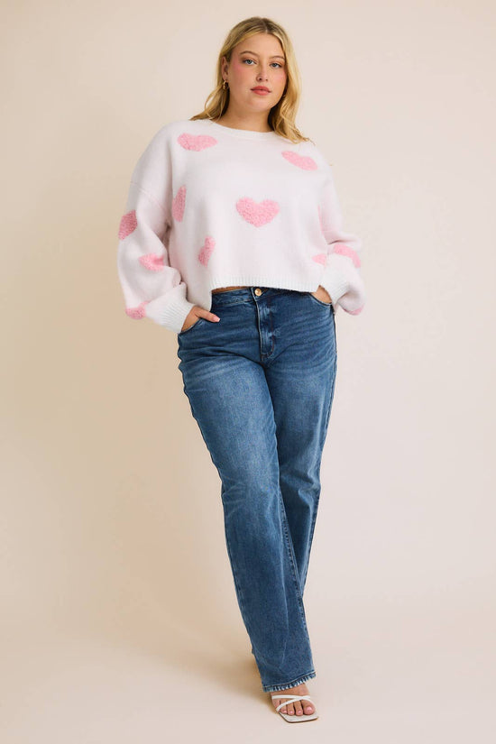 Curvy Heartfelt Sweater