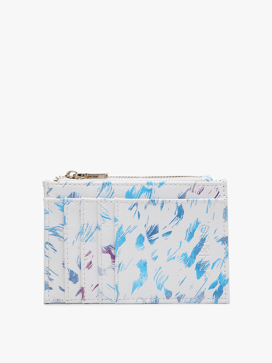 Sia Printed Card Holder Wallet - HERS