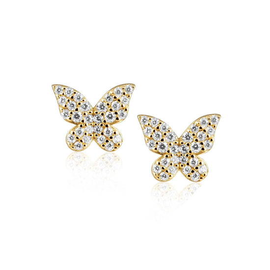 Elsie Pave Butterfly Studs - HERS