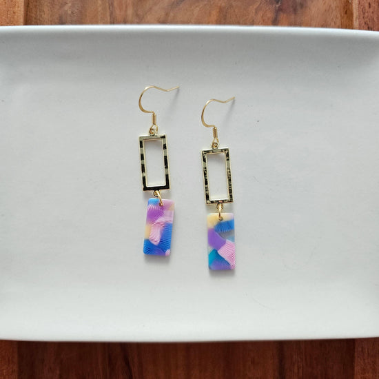 Raya Earrings - Watercolor // Spring, Summer, Mother's Day - HERS