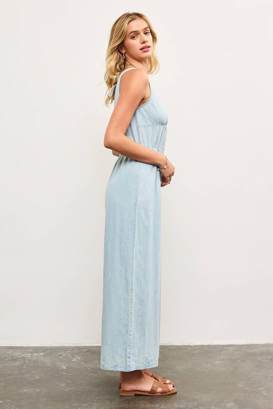 Skyline Chic Denim Jumpsuit