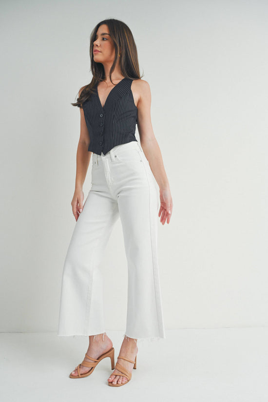 Just Black Denim Slim Wide Leg