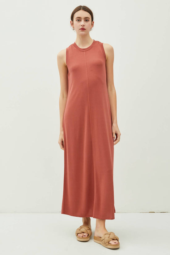 Jersey Knit Maxi Dress