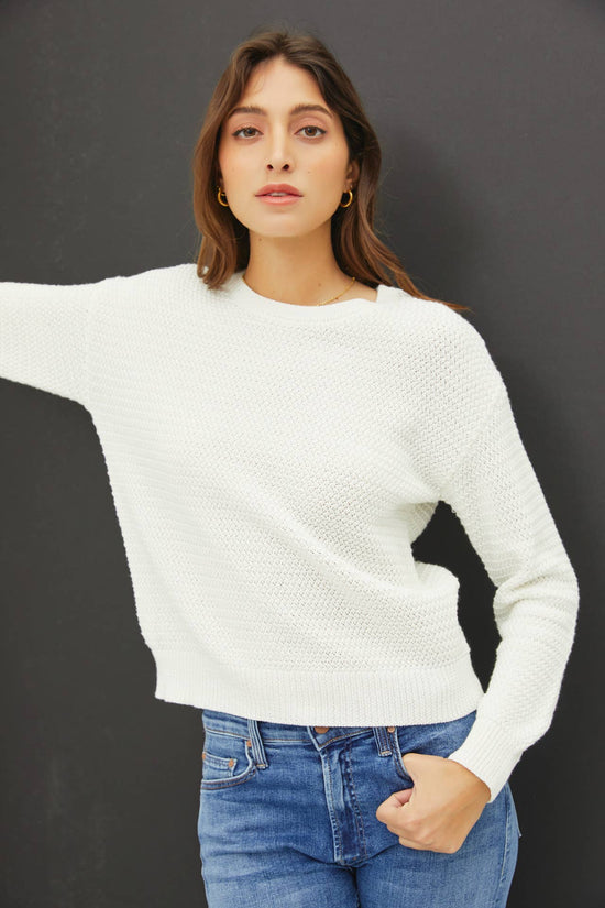 Oatmeal Bliss Waffle Knit