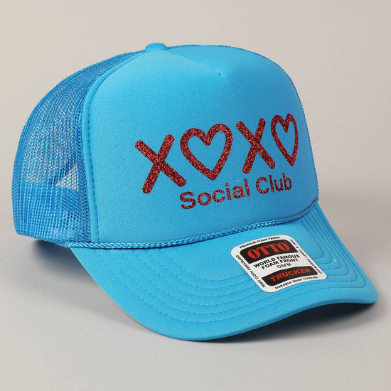 Heart XOXO Trucker Hat