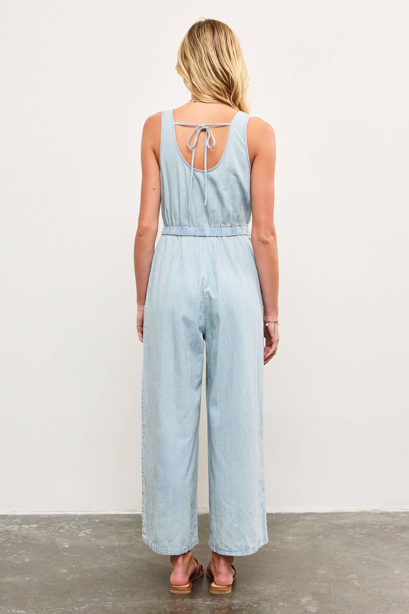 Skyline Chic Denim Jumpsuit