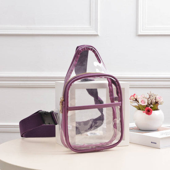 Slim Size Clear Sling Bag