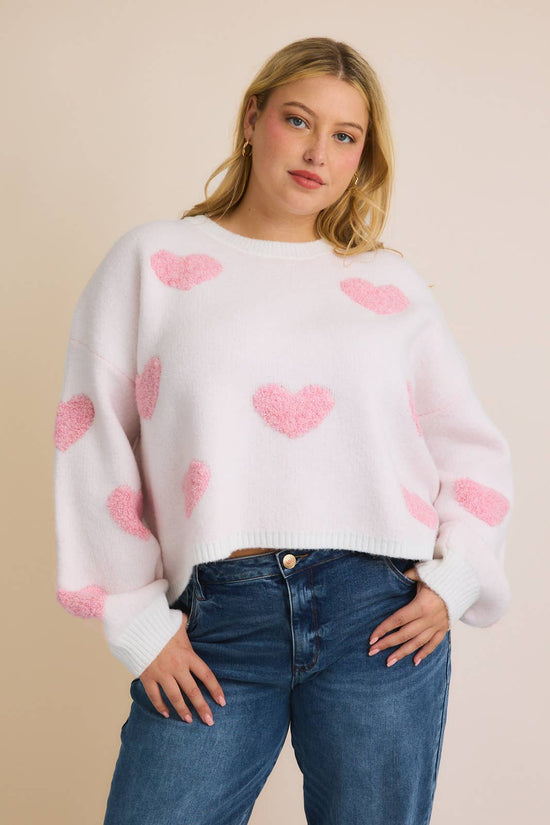 Curvy Heartfelt Sweater