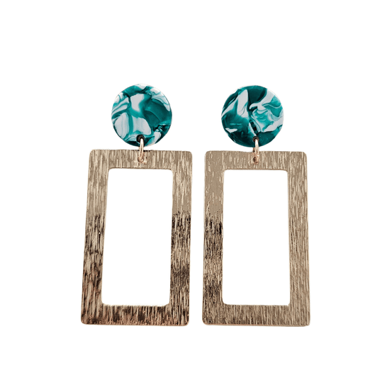 Rebecca Earrings - Sea Green // Spring, Summer, Mother's Day - HERS