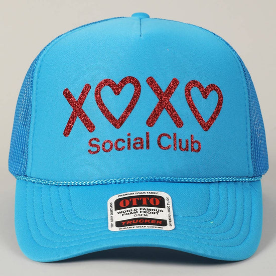 Heart XOXO Trucker Hat