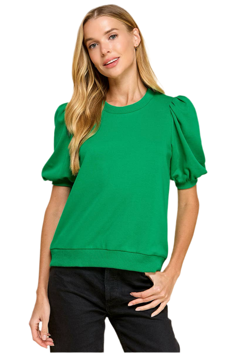 Playful Puff Sleeve Top