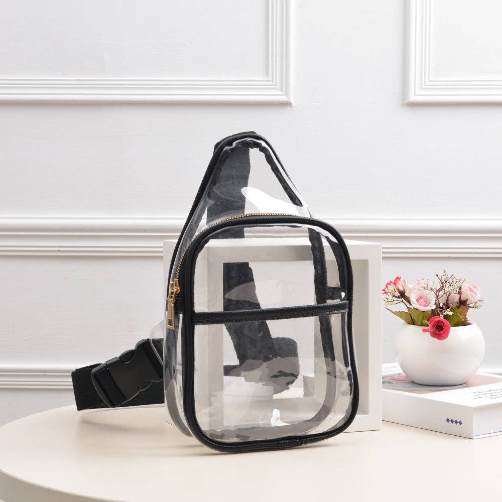 Slim Size Clear Sling Bag