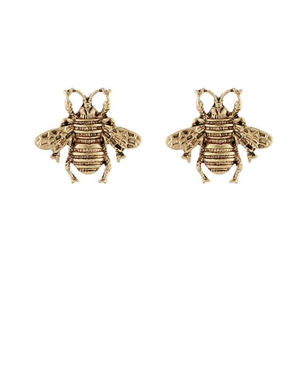 Antique Bee Earrings