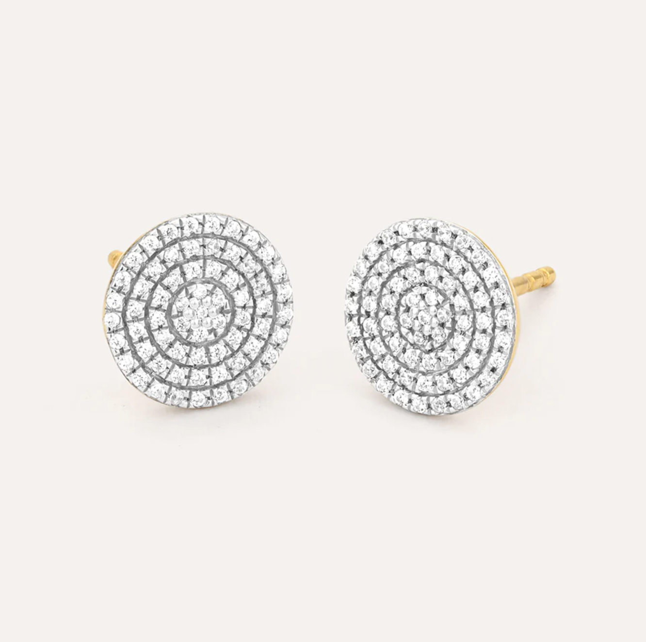 Right Round Diamond Stud Earrings