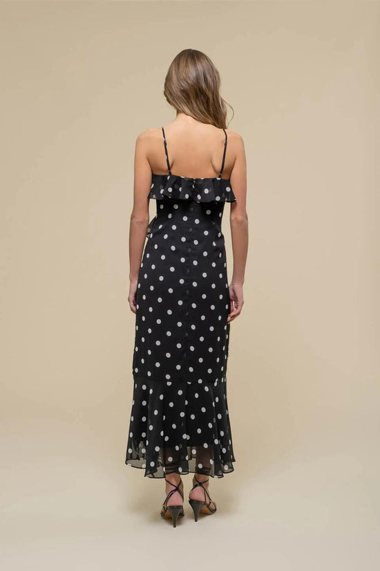 Dotty Diva Midi Dress - HERS