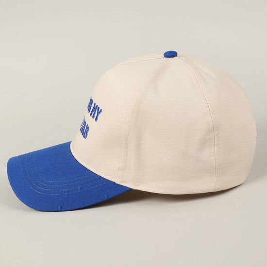 Put It On My Dad's Tab Embroidered Two-Tone Hat