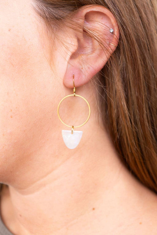 Iris Earrings - Iridescent // Spring, Summer, Mother's Day