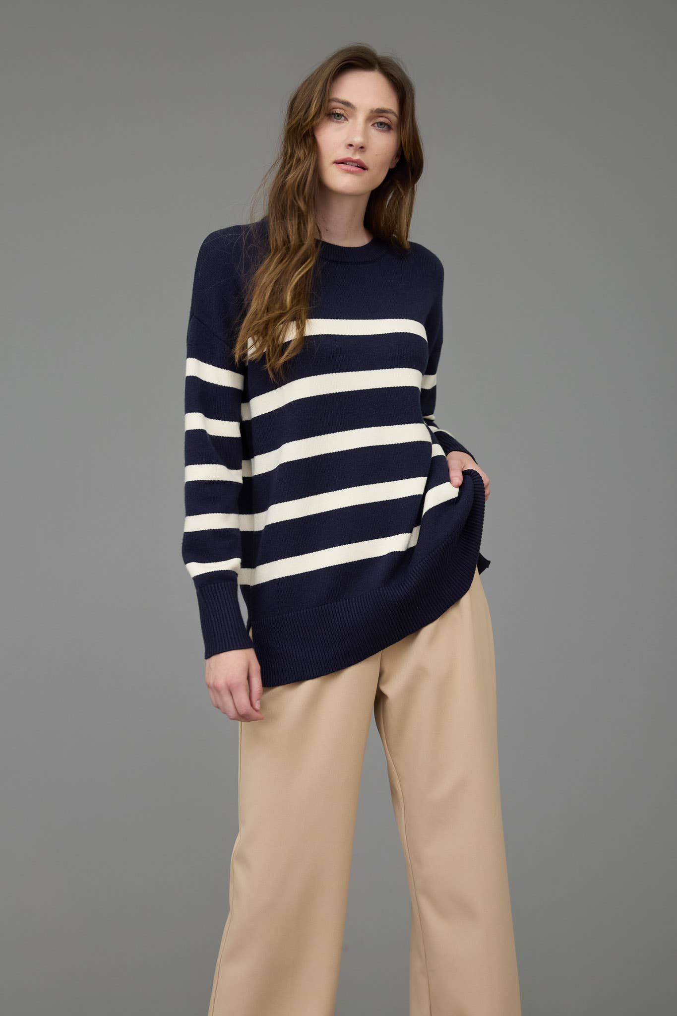 Laid Back Lines Sweater