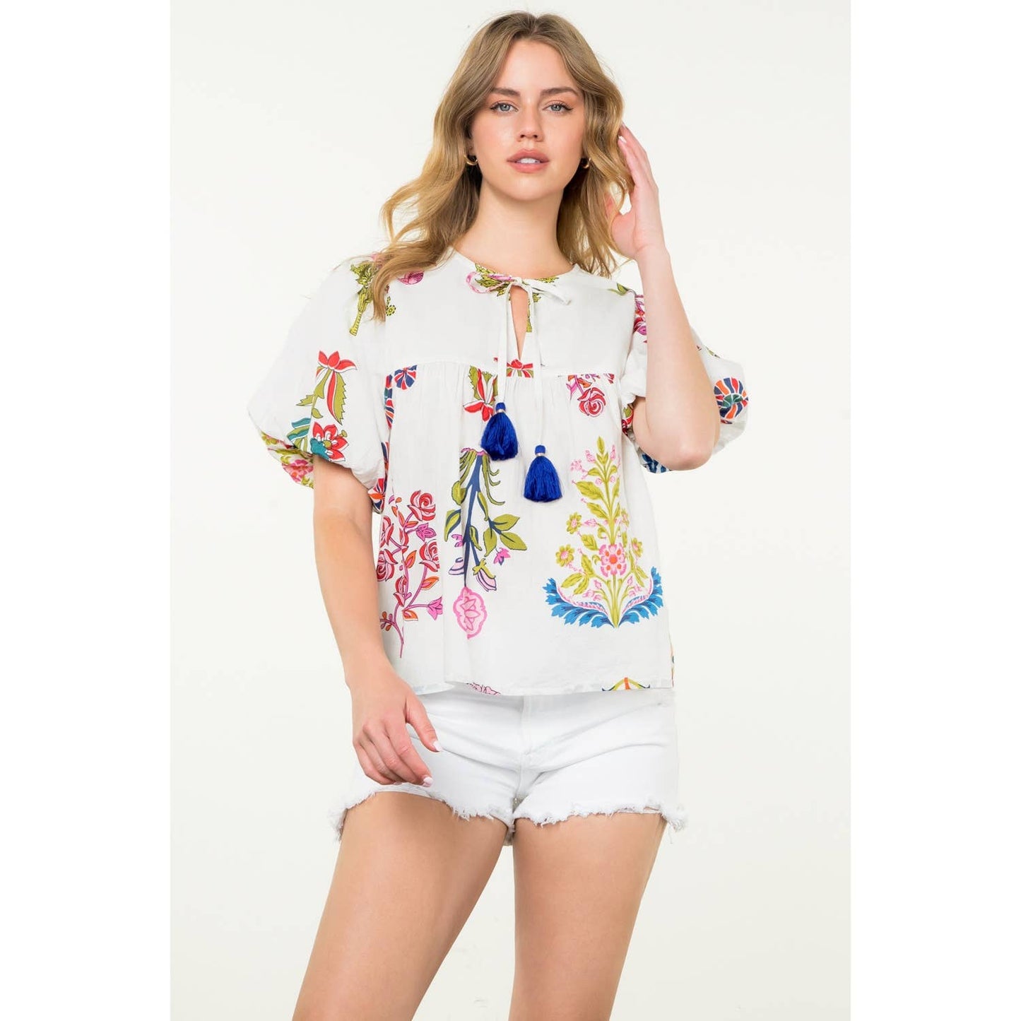 THML Garden Tassel Top