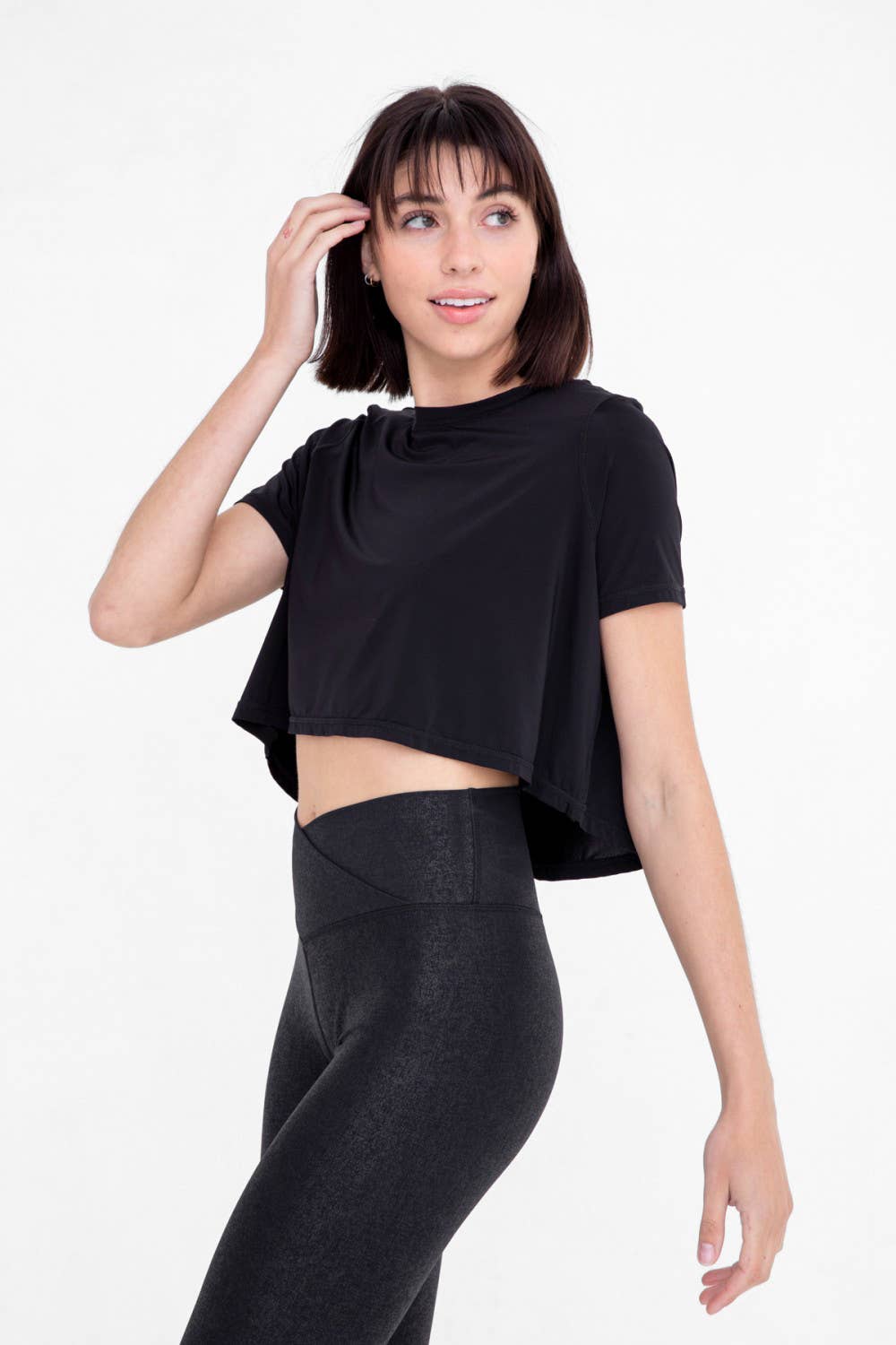 Active Short Sleeve with Cut-Out