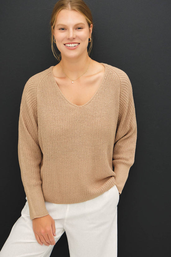 Curvy Raglan Sweater