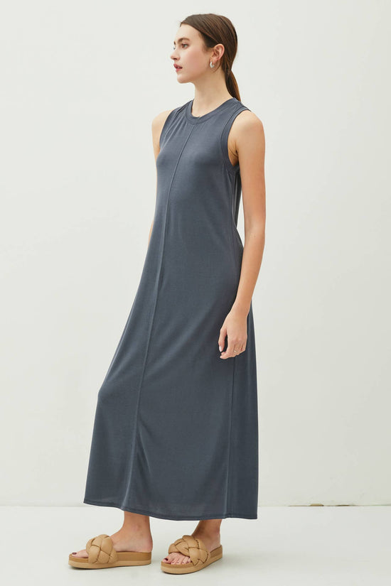 Jersey Knit Maxi Dress