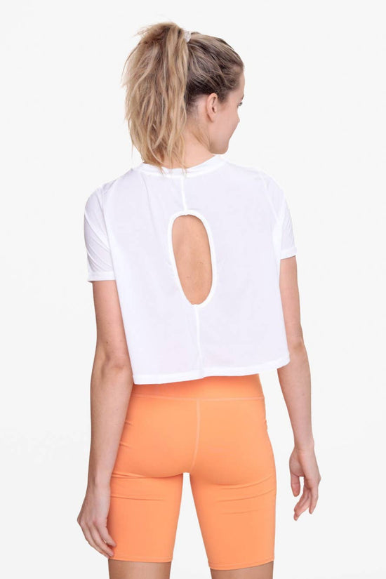 Active Short Sleeve with Cut-Out