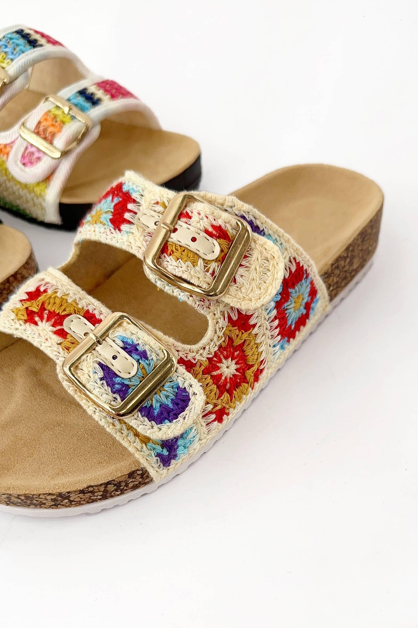 Crochet Cork Sandal - HERS