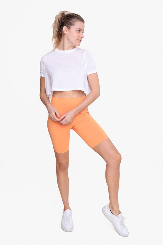 Active Short Sleeve with Cut-Out