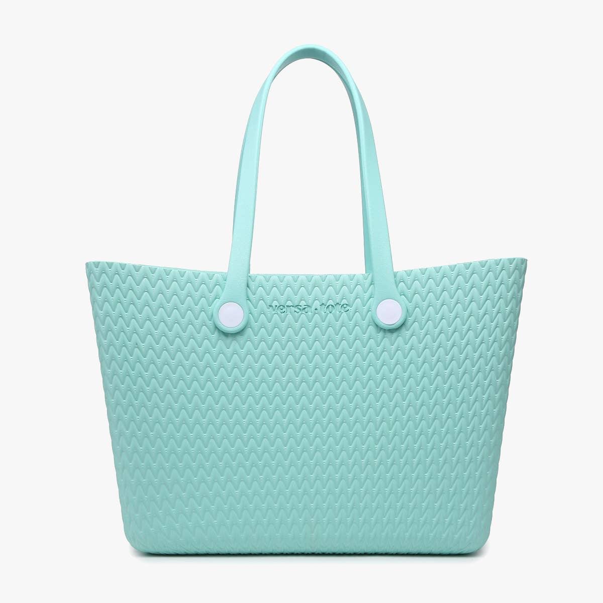 Carrie Textured Versa Tote w/ Straps - HERS