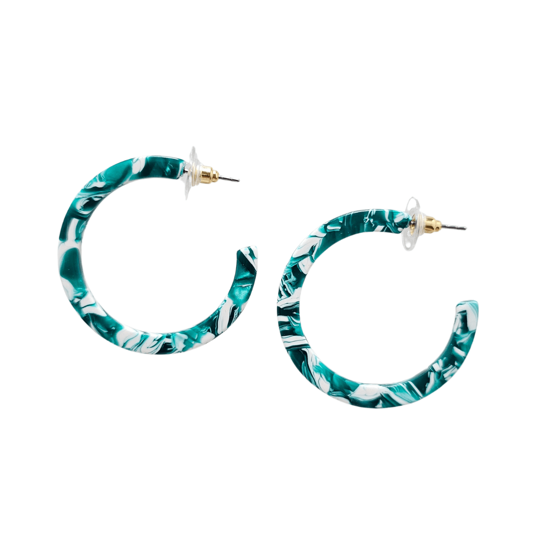 Camy Hoops - Sea Green // Spring, Summer, Mother's Day - HERS