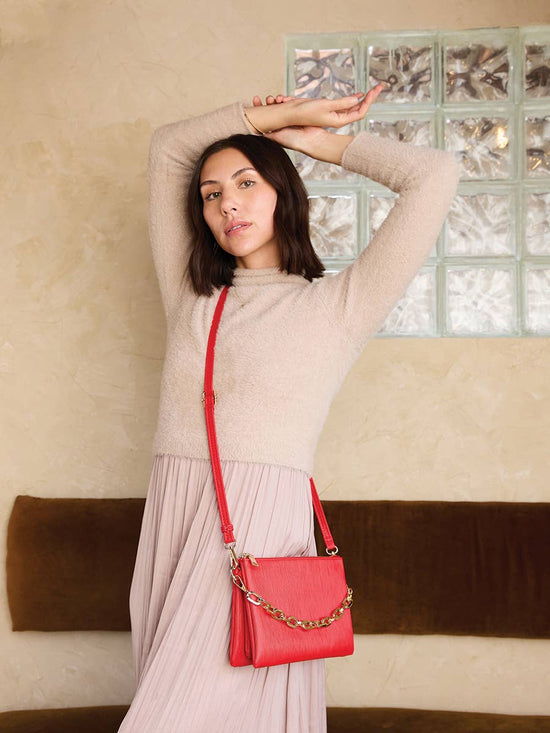 Izzy Luxe Crossbody with Guitar Strap