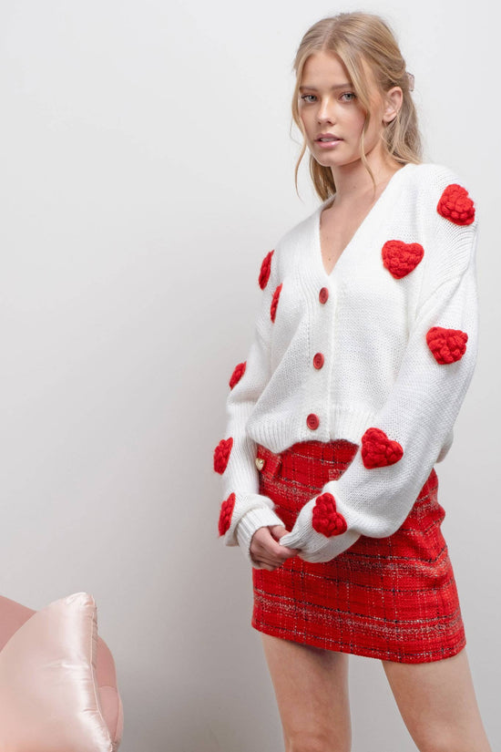 Cupid's Knit Button Down Cardigan