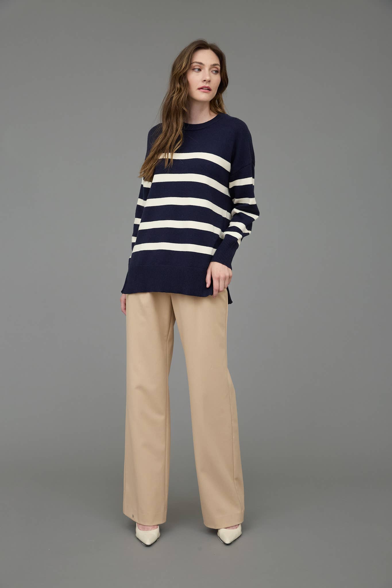 Laid Back Lines Sweater