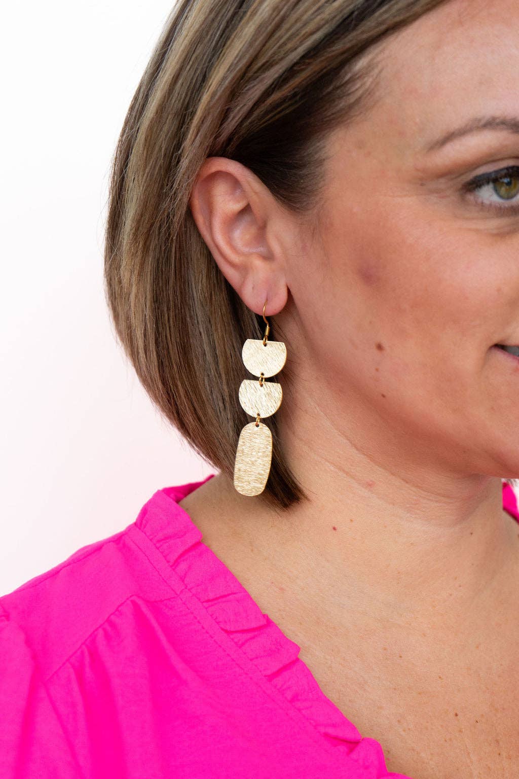 Elizabeth Earrings - Gold