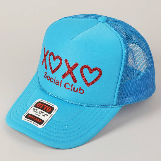 Heart XOXO Trucker Hat