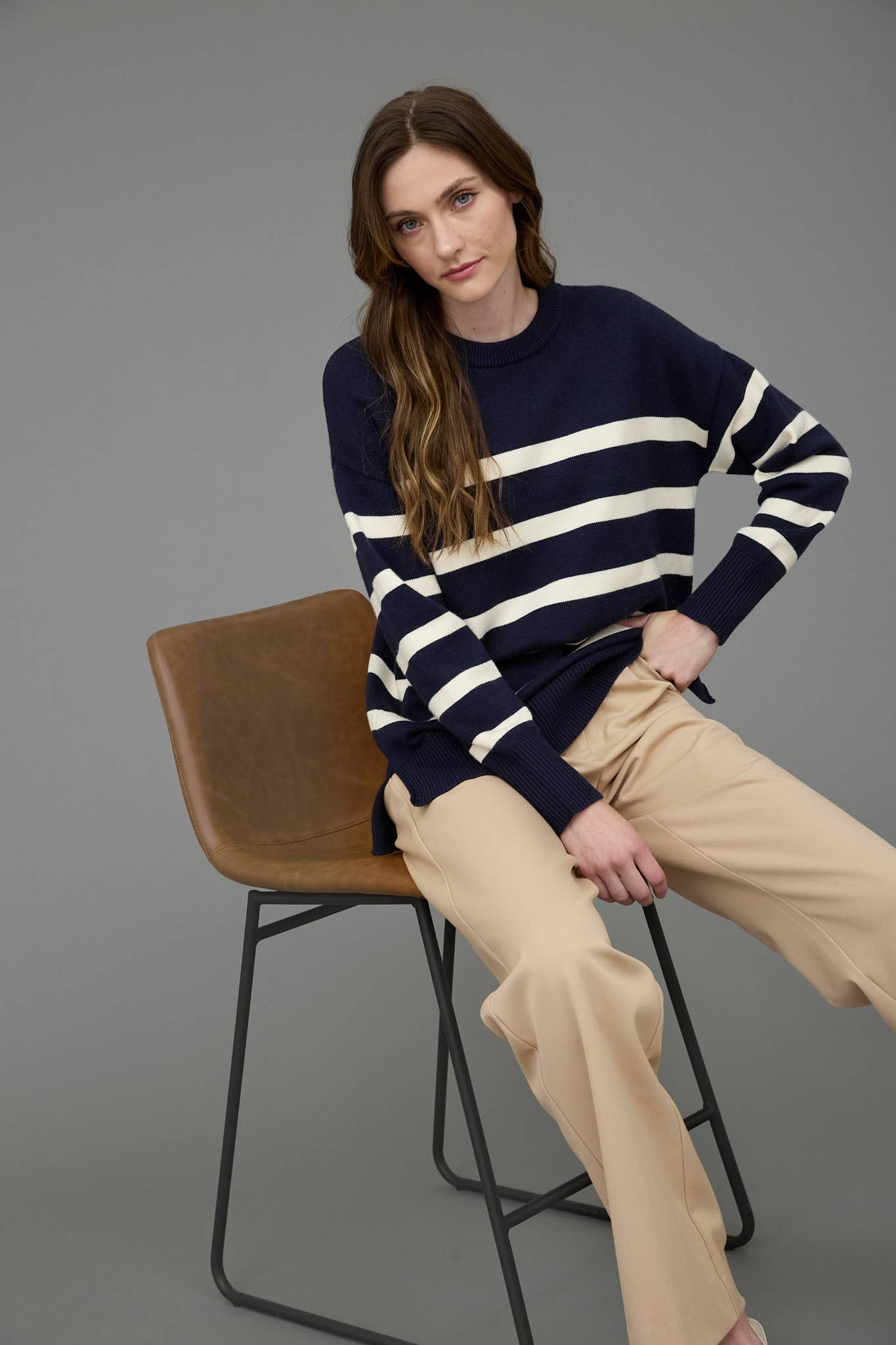 Laid Back Lines Sweater