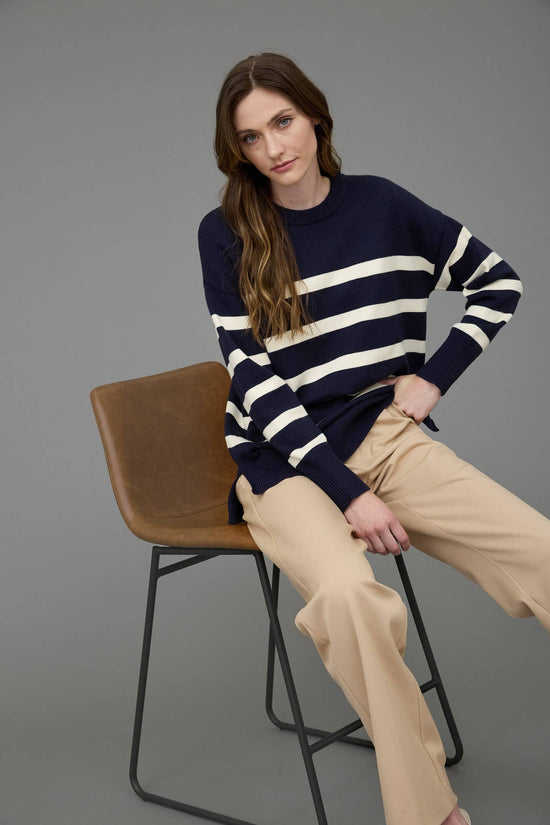 Laid Back Lines Sweater