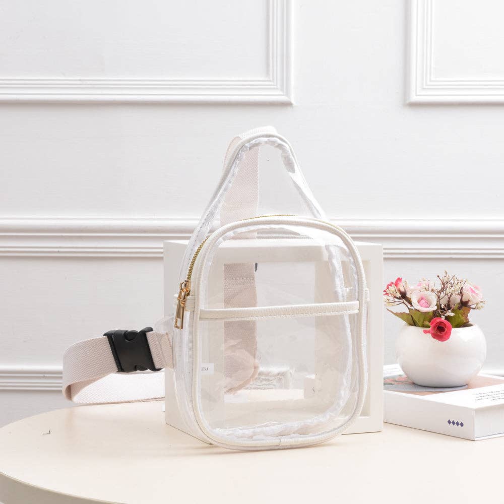 Slim Size Clear Sling Bag