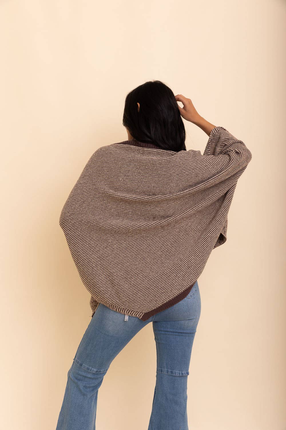 Luxe Knit Cocoon Shawl